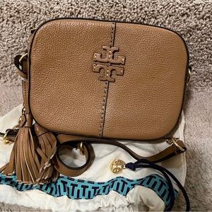 NWT Tory Burch McGraw Camera Bag Crossbody